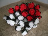Mini Rosas em Feltro